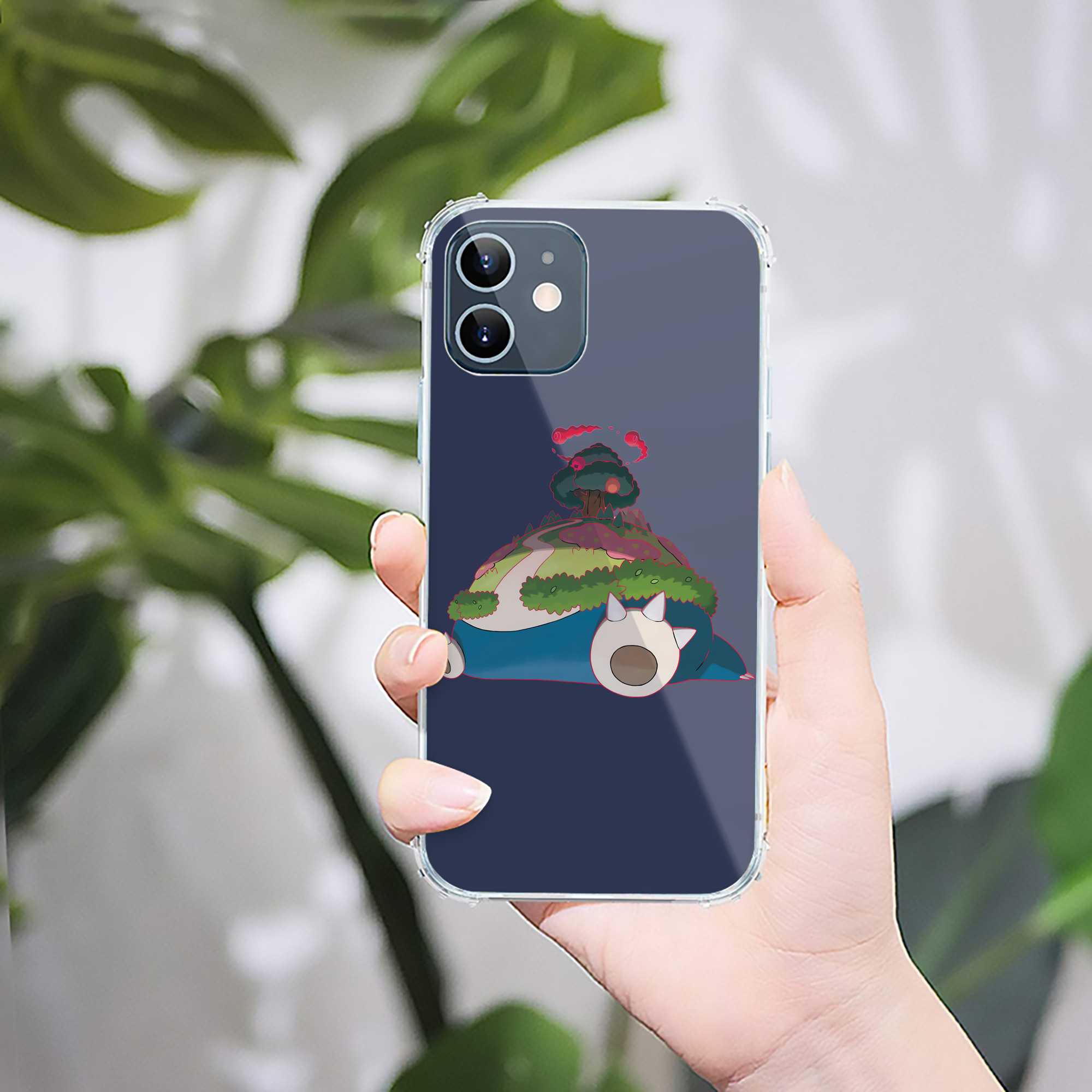 （画像用） ポケットモンスター Pokémon 【iPhone 12シリーズ対応】透明スマホケース（クリアソフトケース）
